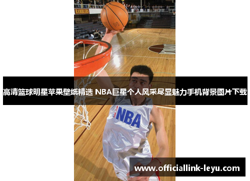 高清篮球明星苹果壁纸精选 NBA巨星个人风采尽显魅力手机背景图片下载